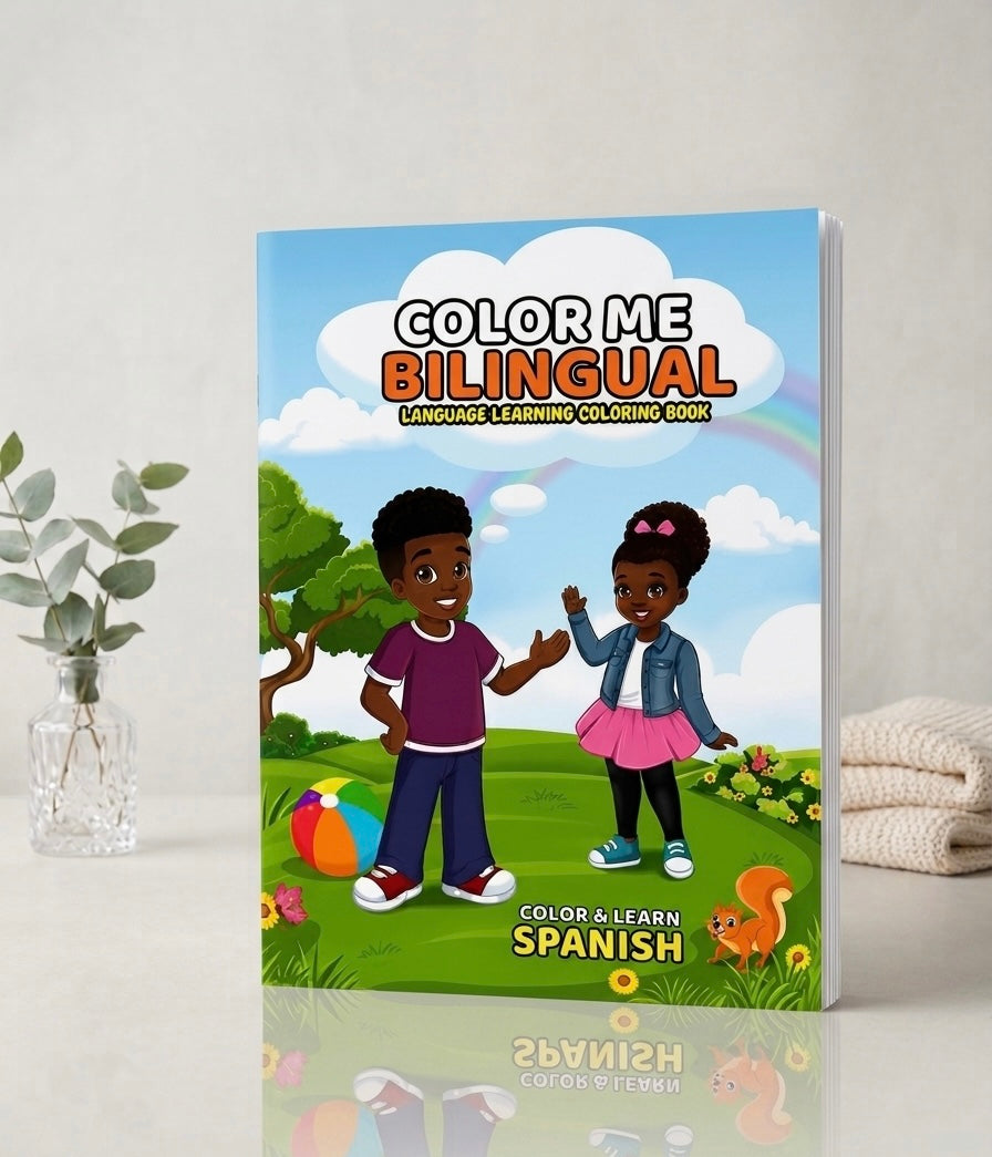 Color Me Bilingual Coloring Book